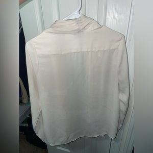 Cream Button up Blouse